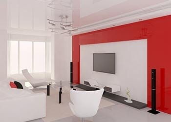 Colour Scheming Your Home Red And White Theme